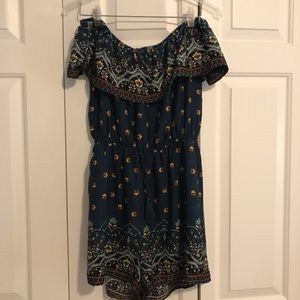 Off the shoulder romper